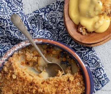 Pear & Ginger Crumble With Custard.jpg