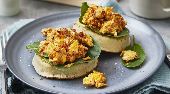Crumpets With Harissa Scrambled Eggs.jpg