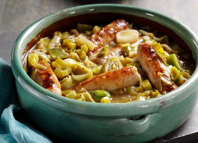 Braised Sausages & Leeks.jpg