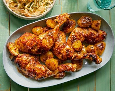 Honey Mustard Chicken With Rustic Potatoes.jpg