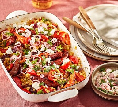 Roasted Pepper, Merguez & Couscous Traybake.jpg